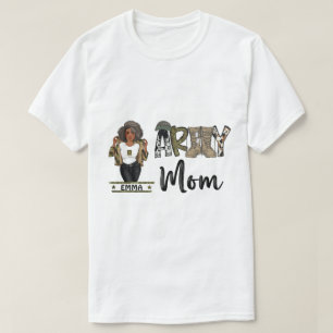 RD Personalisiert Army Mama Shirt, Militär T-Shirt