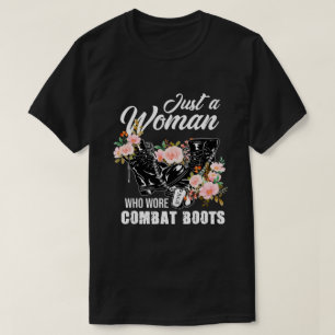 RD Personalisierte Veteran, nur eine Frau T-Shirt