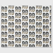 RD Registriert Dietitian Cheetah Print RD Gift Geschenkpapier (Flach)