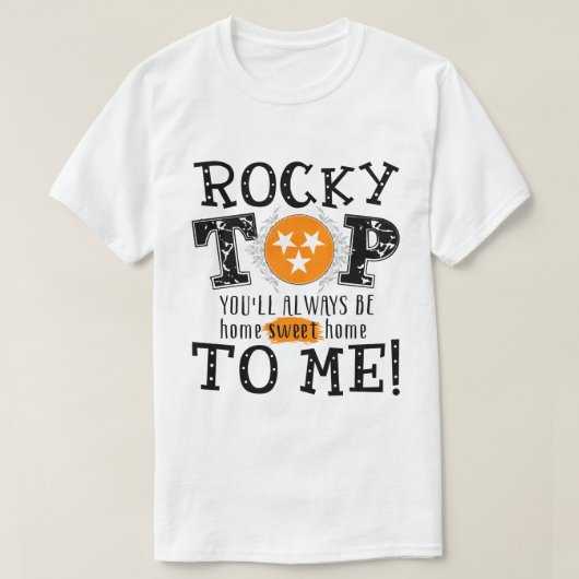 RD Rocky Top Sie werden immer Zuhause Sweet Zuhaus (Design vorne)