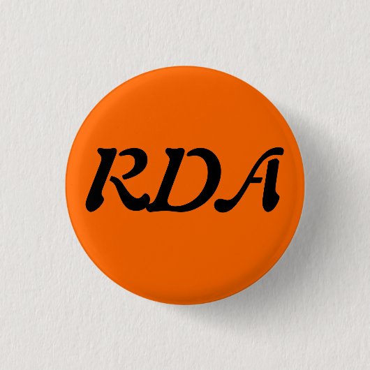 RDA Forum Button (Vorderseite)