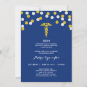 RDH Abschluss Zeremonie oder Party, Goldmedaille Einladung (Vorderseite)