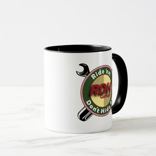 RDH Garage Logo Coffee Mug Tasse (VorderseiteRechts)