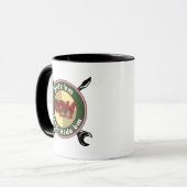 RDH-Garagen-Logo-Kaffeetasse Tasse (Vorderseite Links)