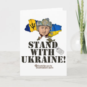 Rdos steht mit der Ukraine Zelensky-Flagge Rdos Karte