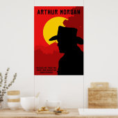 Rdr2 Arthur Morgan Poster (Küche)