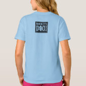 RDR Logo (Vintages Schwarzes) T-Shirt (Rückseite)