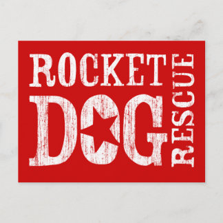 RDR-Logo (wht/leerer Stern) Postkarte