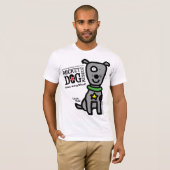 RDR - ToddParr (Lrg Hundegrau) T-Shirt (Vorne ganz)