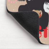 Re 21. April bis 20. Mai Mausmatte Mousepad (Ecke)