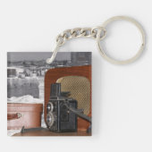 Re-analoge Videokamera Schlüsselanhänger (Rückseite)