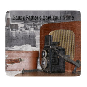 Re-analoge Videokamera Schneidebrett