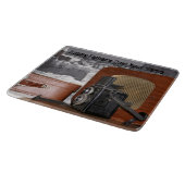 Re-analoge Videokamera Schneidebrett (Ecke)