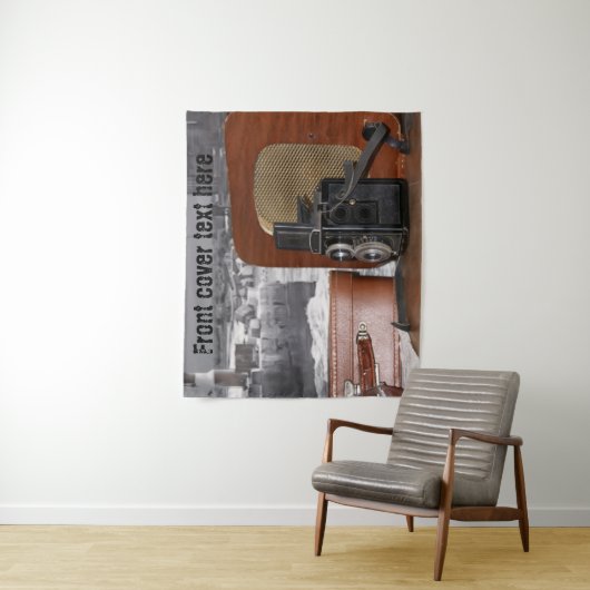 Re-analoge Videokamera Wandteppich (Beispiel)