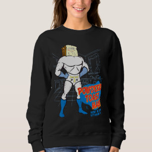 Re and Stimpy Powted Toast Man Sweatshirt