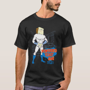 Re and Stimpy Powted Toast Man T-Shirt