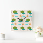 Re-atomar-Muster-Wand-Uhr Quadratische Wanduhr (Zuhause)