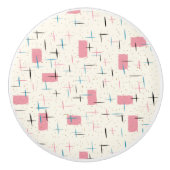 Re-Atomrosa-Muster-Keramik Pull Keramikknauf (Vorderseite)