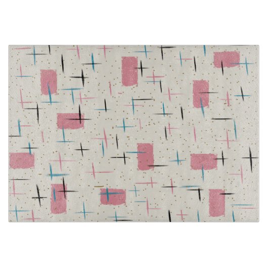 Re-Atomrosa-Schnittplatine Schneidebrett (Vorderseite)