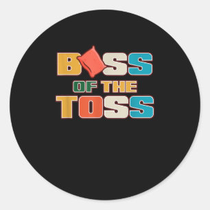 Re-Boss der Toss-Bean-Beutel bis Ecke Runder Aufkleber