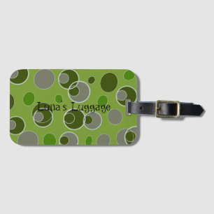 Re-Bubble-Muster Gepäckanhänger