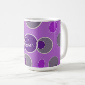 Re-Bubble-Muster Kaffeetasse (VorderseiteRechts)