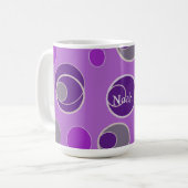 Re-Bubble-Muster Kaffeetasse (Vorderseite Links)