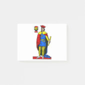 Re di Coppe Post-it Klebezettel (Vorderseite)