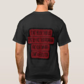 RE-EVOLUTION Atheist T-Shirt (Rückseite)