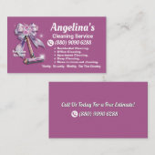 Re-House-Reinigungsvakuum Visitenkarte (Vorne/Hinten)