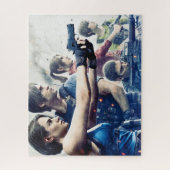 RE Insel des Todes - Überlebende Puzzle (Vertikal)