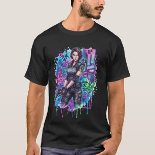 RE Jill Valentine Beretta Dietrich Zombie-Ausbruch T-Shirt