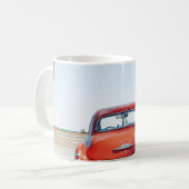 Re Käfer neben Kokospalmen Kaffeetasse (Vorderseite Links)