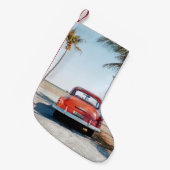 Re Käfer neben Kokospalmen Kleiner Weihnachtsstrumpf (Vorderansicht (hängend))