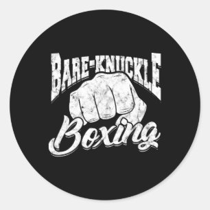Re-knuckle Boxen - Re-knuckle Sport Und Fitness Runder Aufkleber