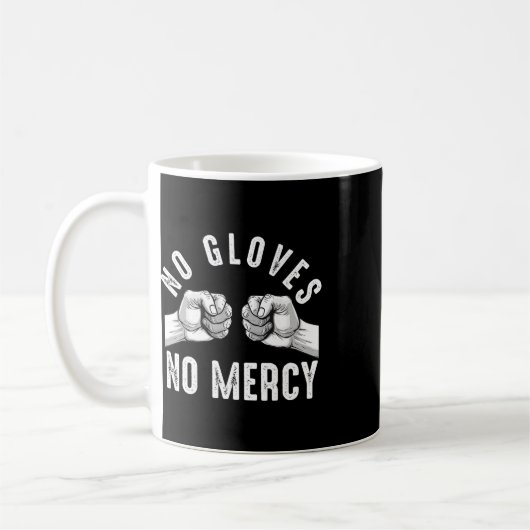 Re Knuckle Boxing Männer Faustkampf Knuckle Fighte Kaffeetasse (Links)