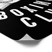 Re Knuckle Boxing Männer Faustkampf Knuckle Fighte Poster (Ecke)
