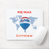 RE/MAX CityView Mausunterlage Mousepad (Mit Mouse)