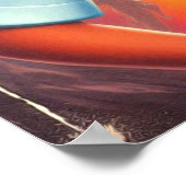 Re Military Woman Poster (Ecke)