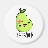 Re-peared Funny Fruit Birn Pun Magnet (Vorne)