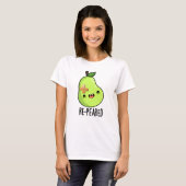 Re-peared Funny Fruit Birn Pun T-Shirt (Vorne ganz)