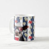 Re Popcorn Muster Kuh Kaffeetasse (Vorderseite Links)