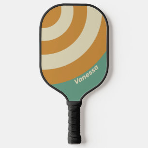 Re-Rad-Streifen mit Namen Pickleball Schläger