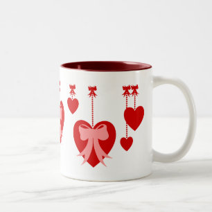 Re-Re-Herzwinkel Zweifarbige Tasse