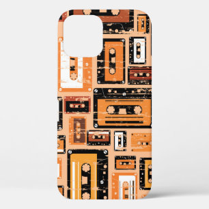 Re-Re-Kassettenband Nahtloses Muster Case-Mate iPhone Hülle