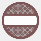 Re-Re-Label Runder Aufkleber (Vorderseite)