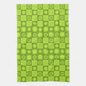 Re-Re-MCM Geometrisches Muster Geschirrtuch (Vertikal)
