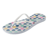 Re-Re-Muster Badesandalen (Schrägansicht)