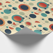 Re-Re-Punkte Geschenkpapier (Ecke)