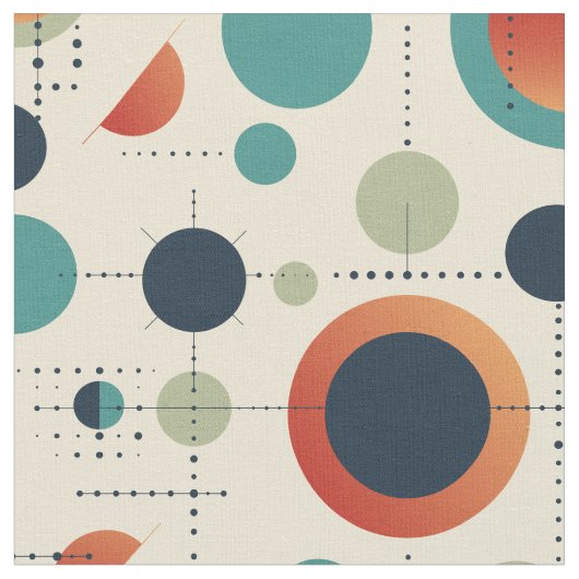 Re-Re-Punkte Stoff (Nahaufnahme)